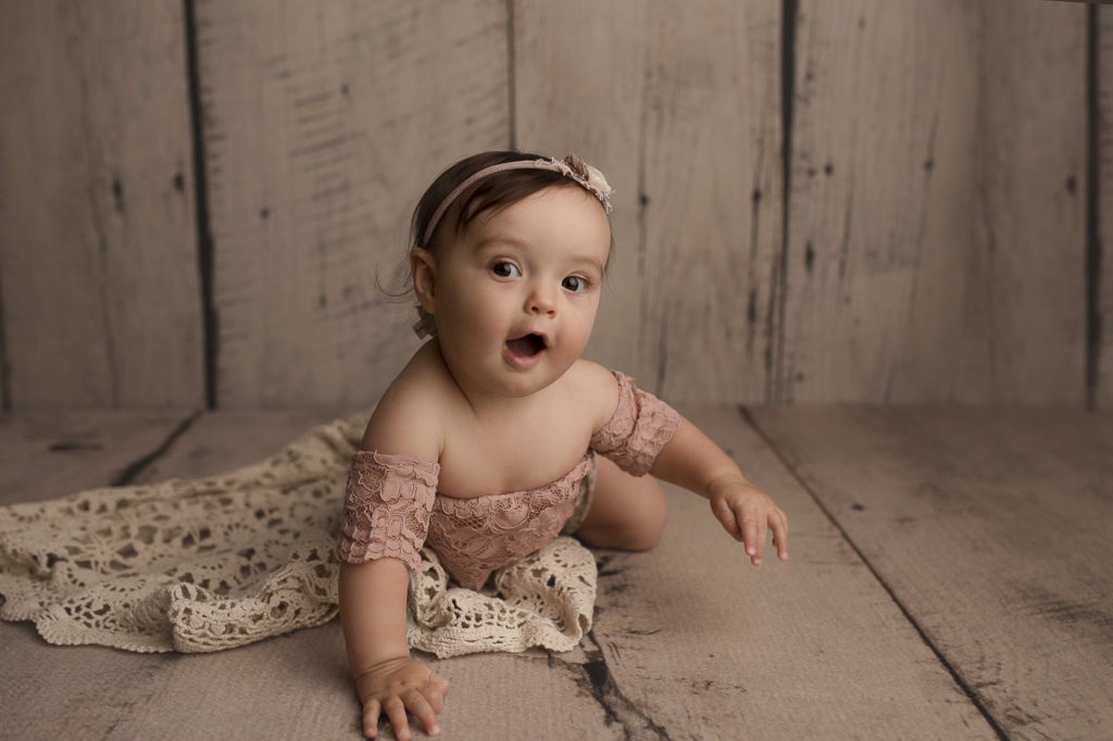 The cutest faces during her eight month sitter session in Lafayette.