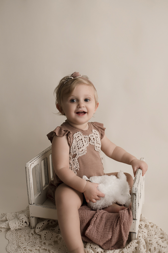 So pretty in pink for her milestone session in West Lafayette Indiana.
