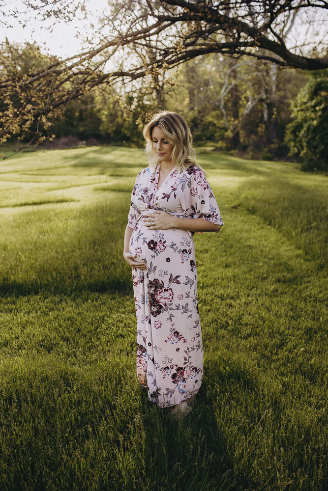 Beautiful mom during her Lafayette Indiana maternity session.